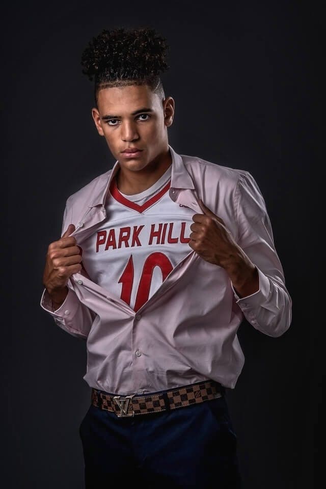 Professional senior portrait session in York PA at golden hour